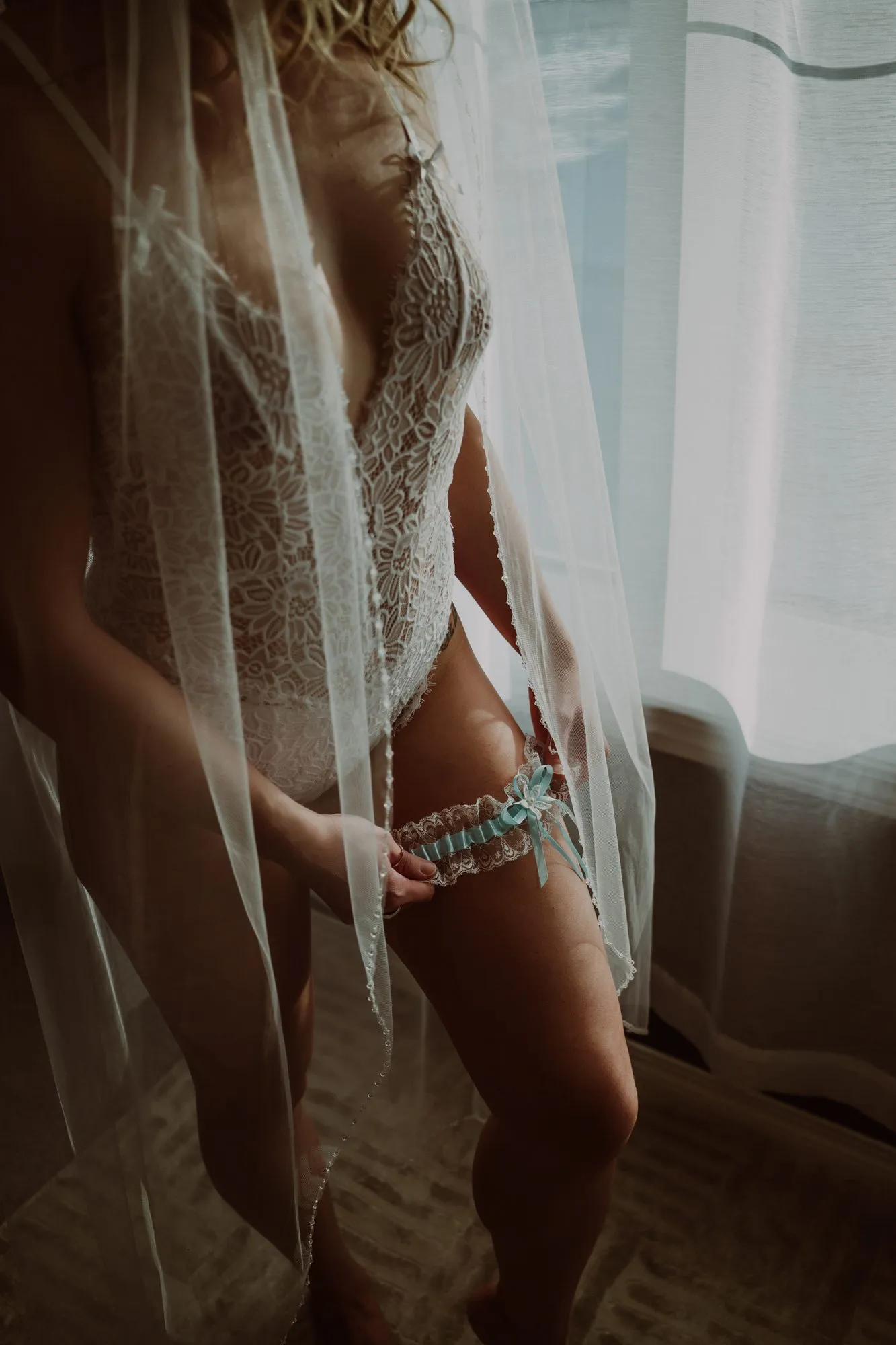 Boudoir portrait